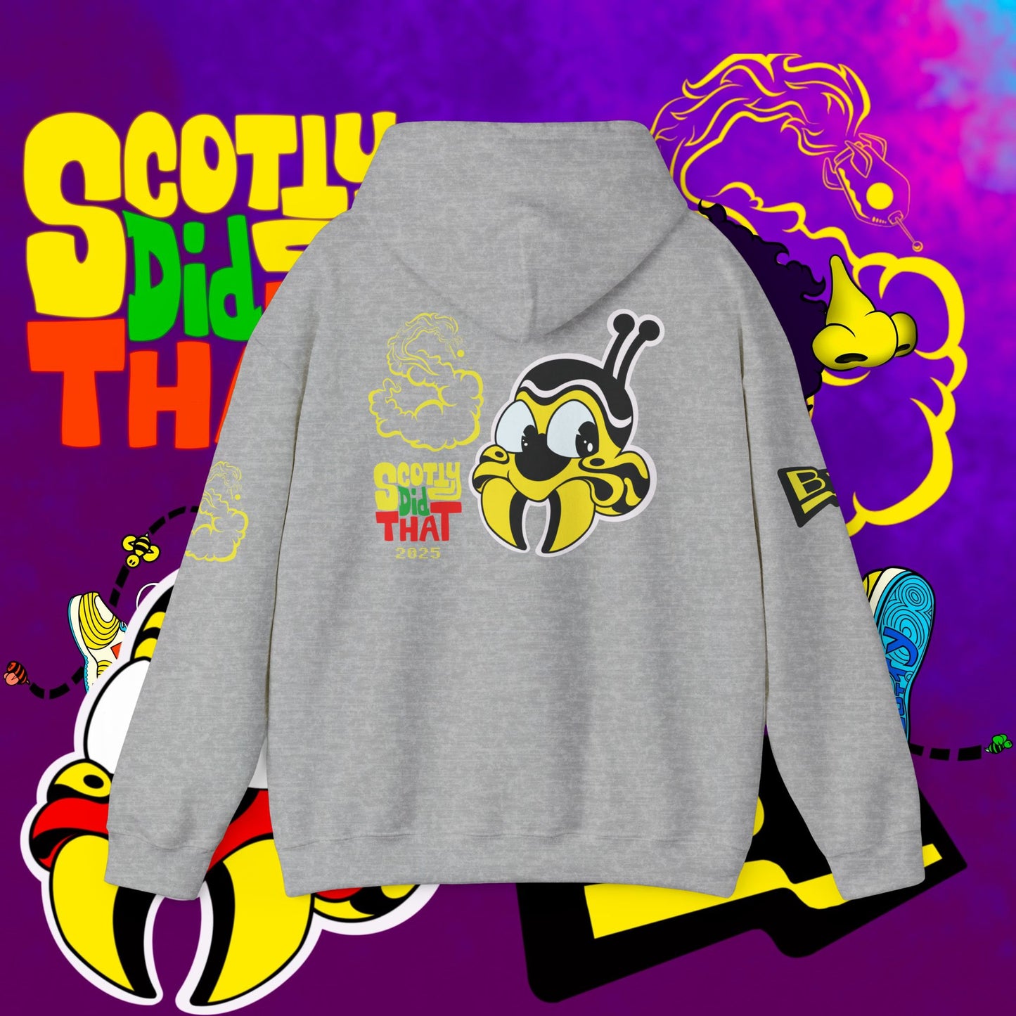 Overcome Yurr Obstacles "Jumpman" Hooded Sweatshirt