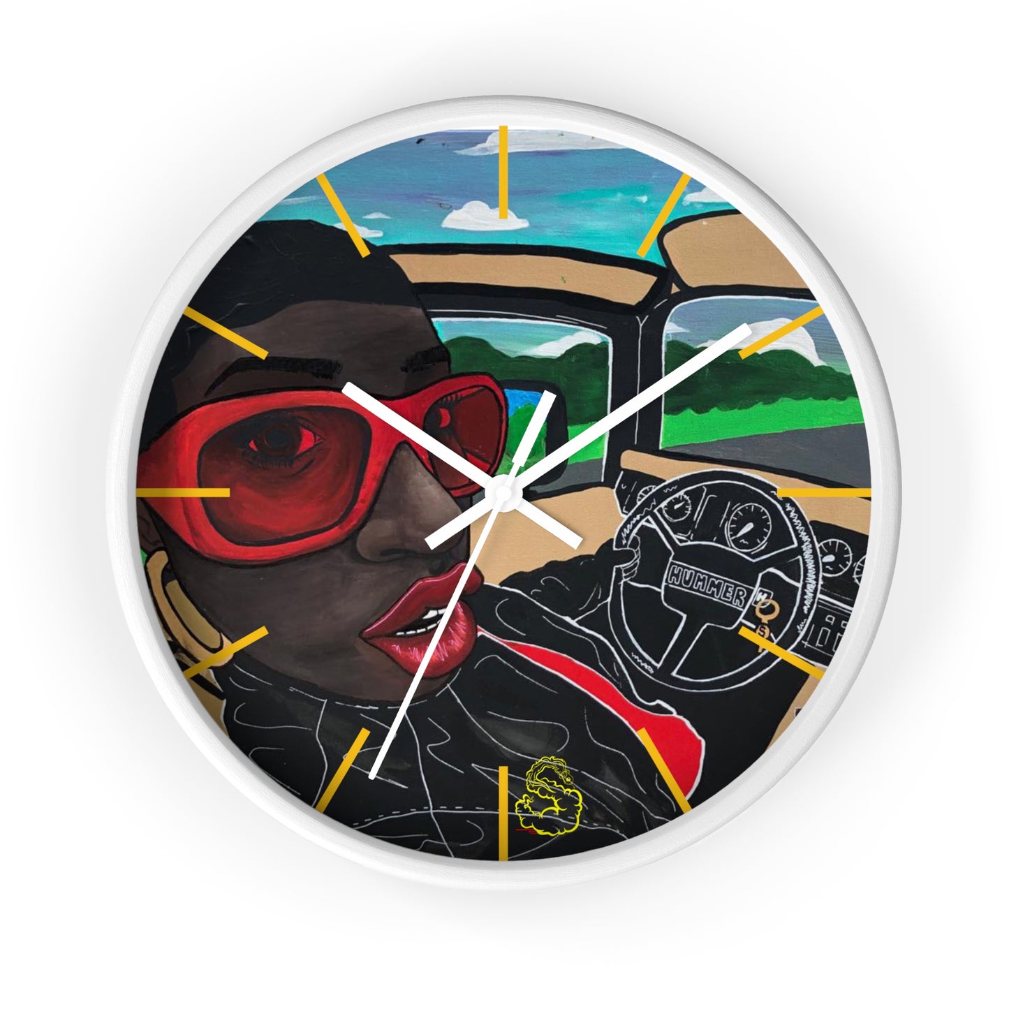 Beep Beep! Missy E. Wall Clock