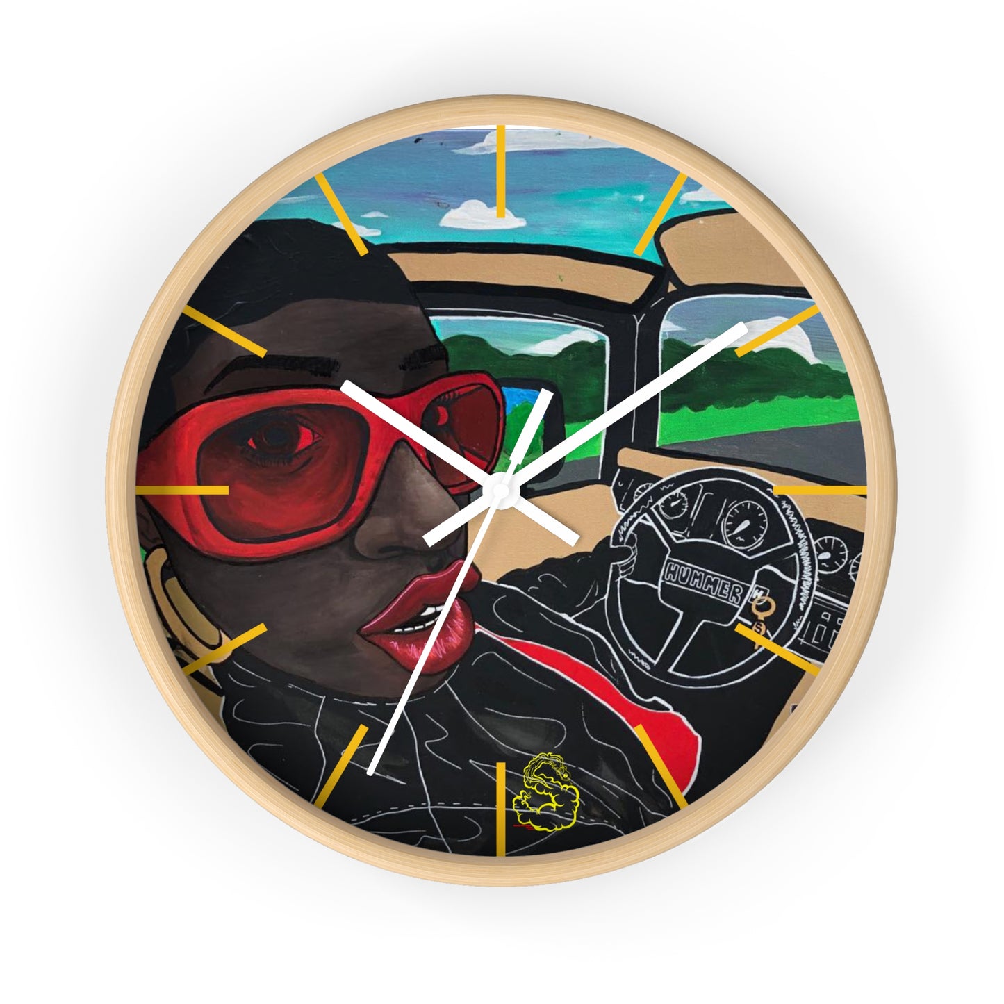 Beep Beep! Missy E. Wall Clock