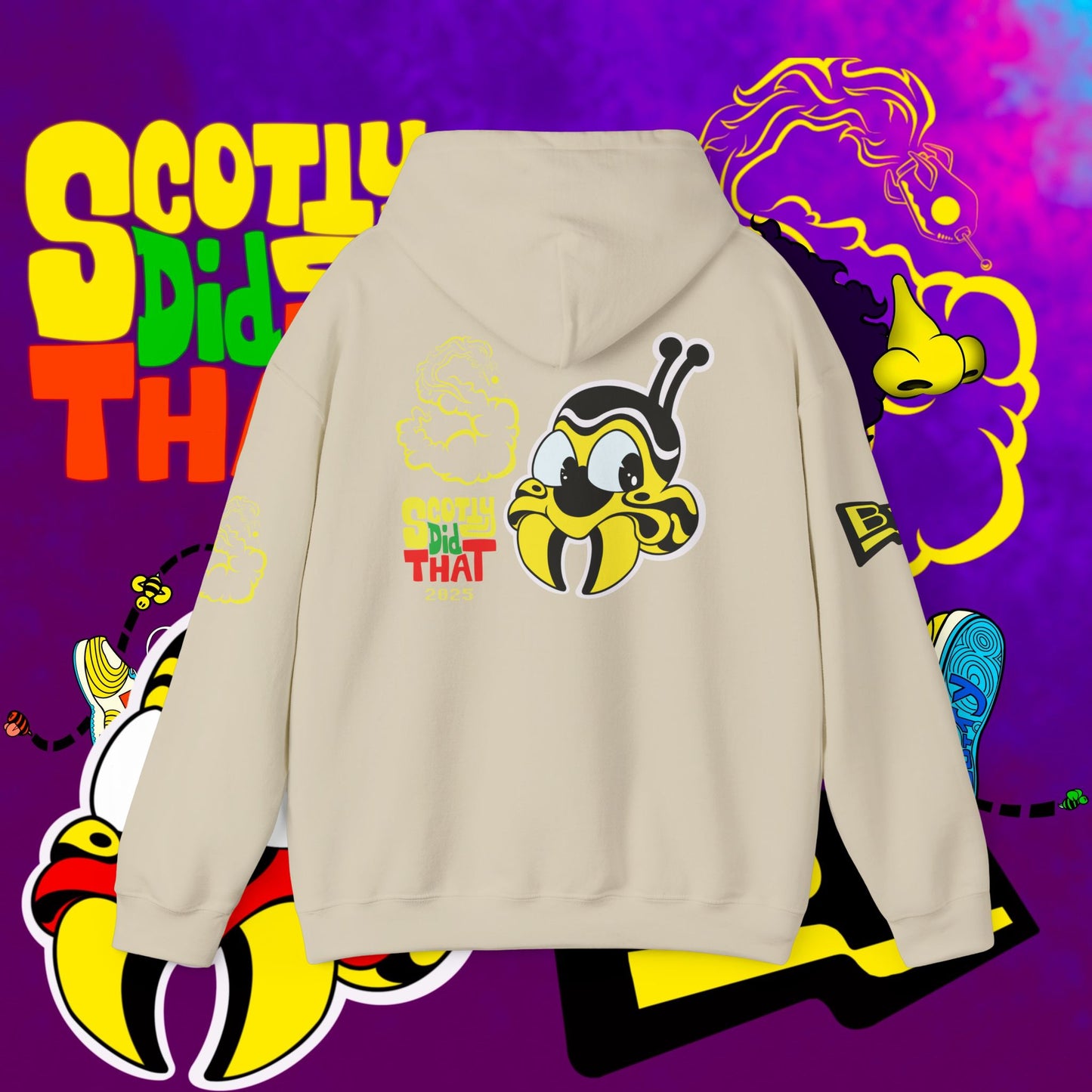 Overcome Yurr Obstacles "Jumpman" Hooded Sweatshirt