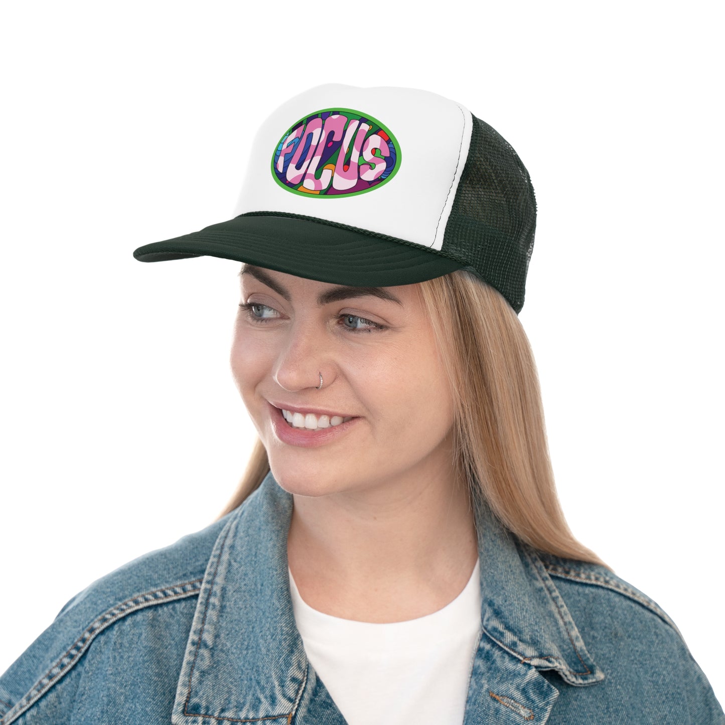 Focus Oval Logo Trucker Cap