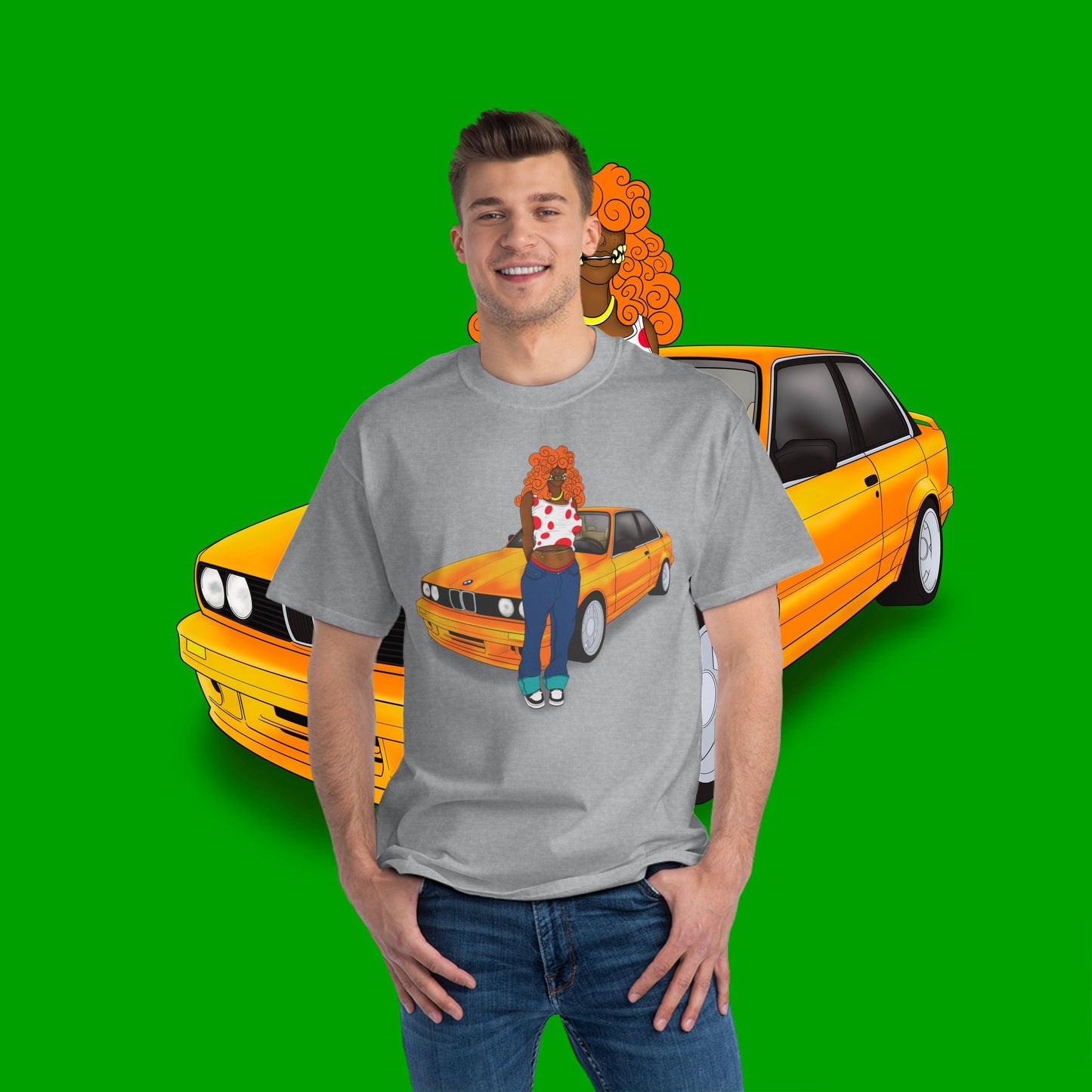 The Chick with the Beamer Tee