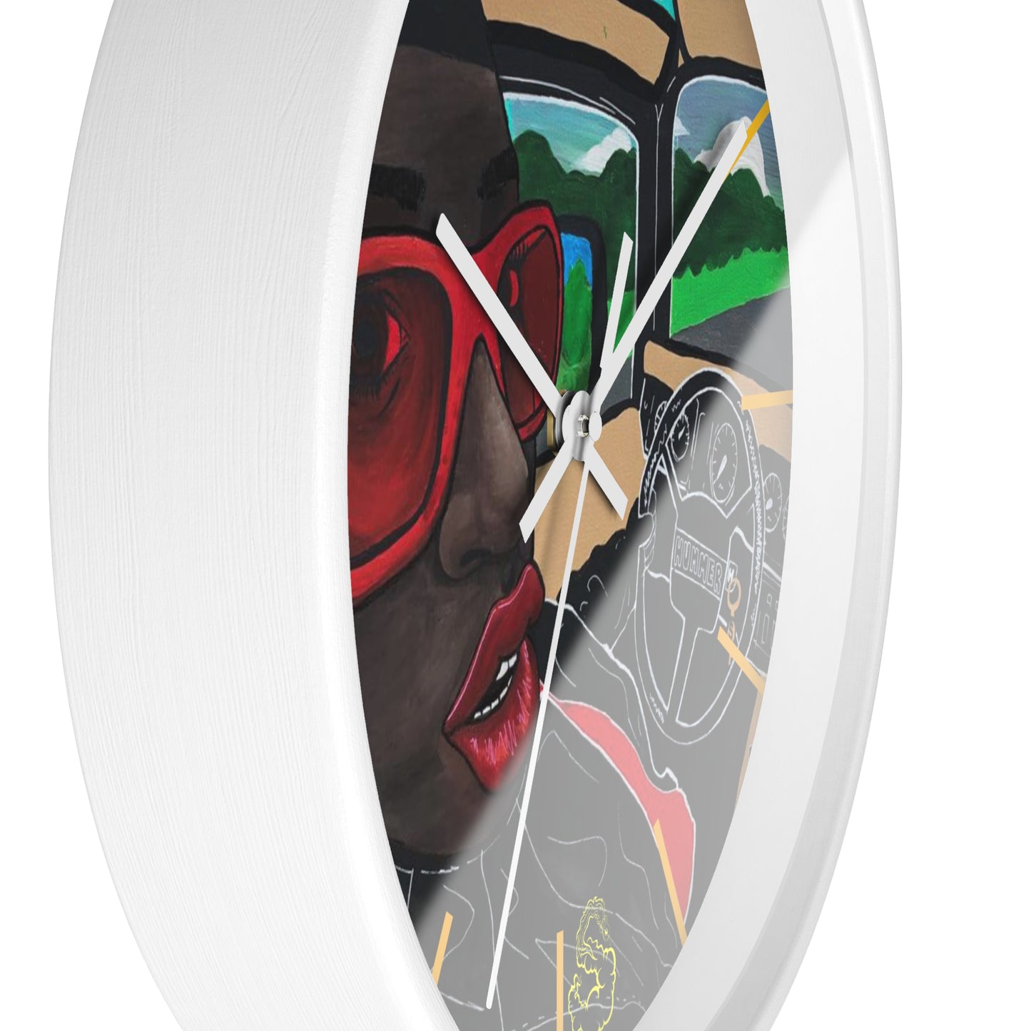 Beep Beep! Missy E. Wall Clock