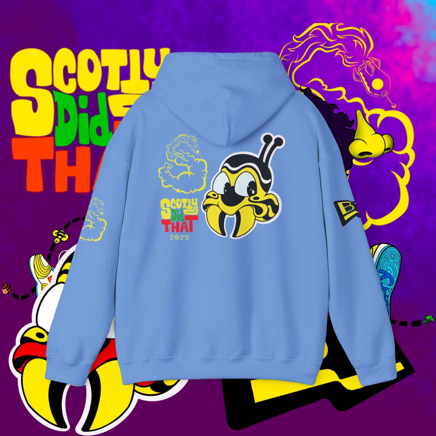 Overcome Yurr Obstacles "Jumpman" Hooded Sweatshirt