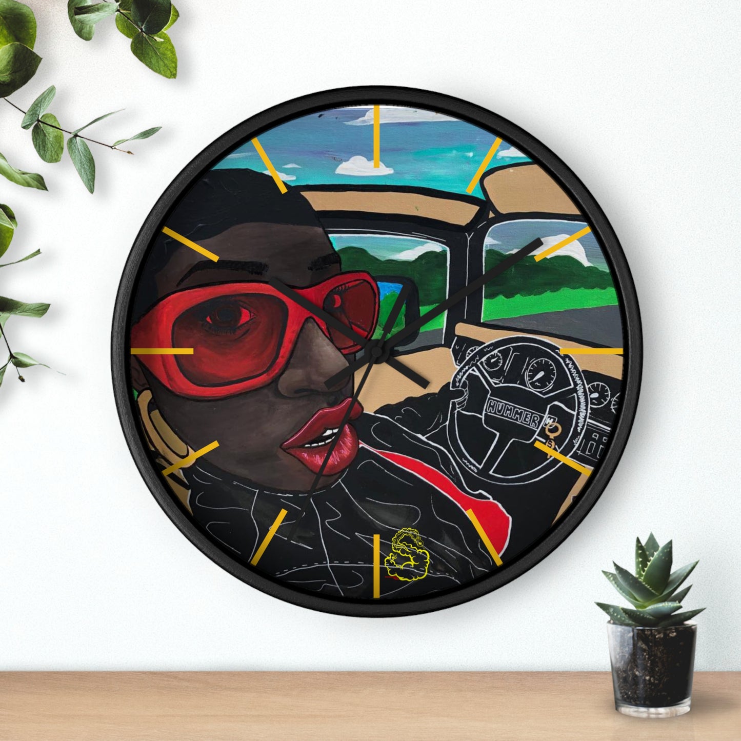 Beep Beep! Missy E. Wall Clock