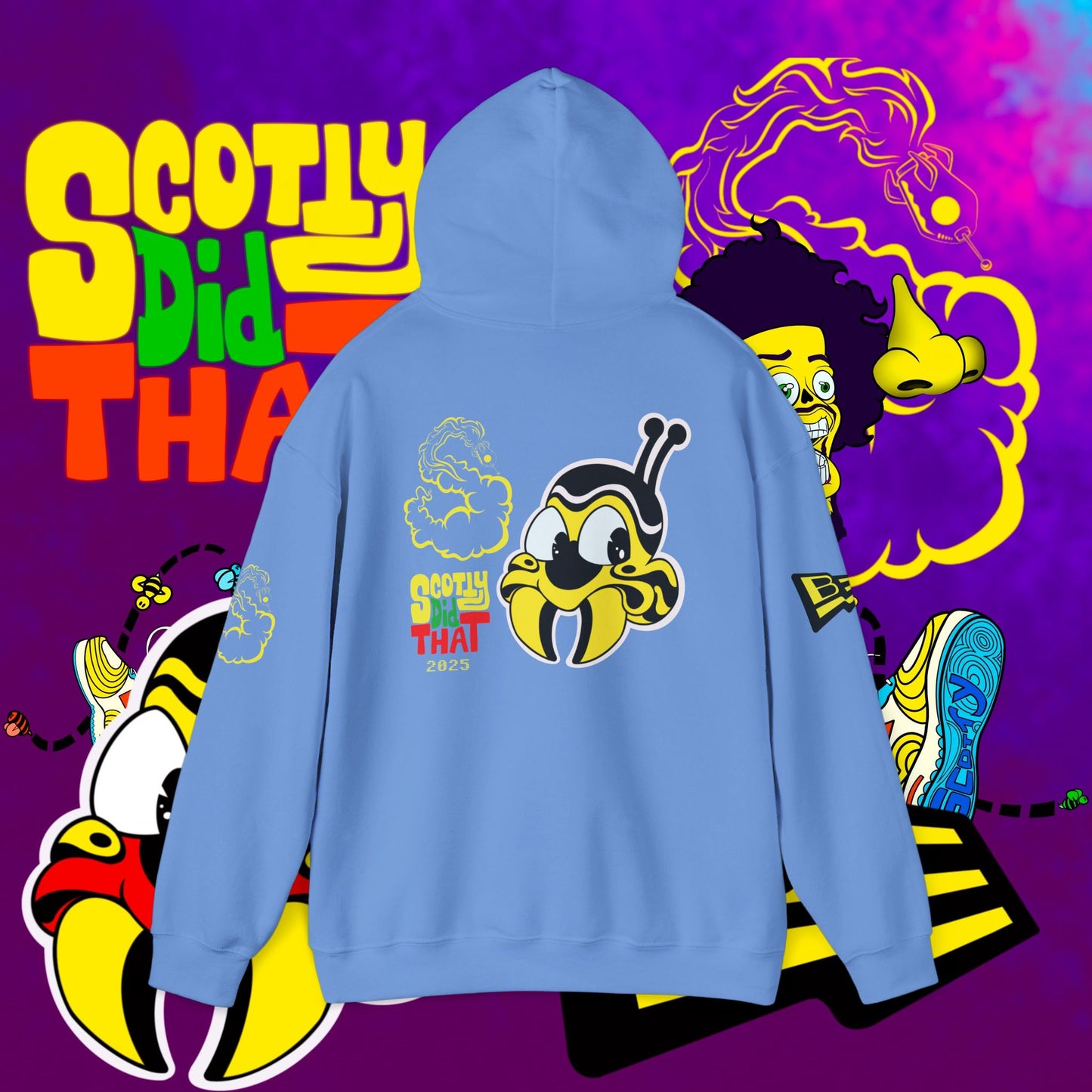 Overcome Yurr Obstacles "Jumpman" Hooded Sweatshirt