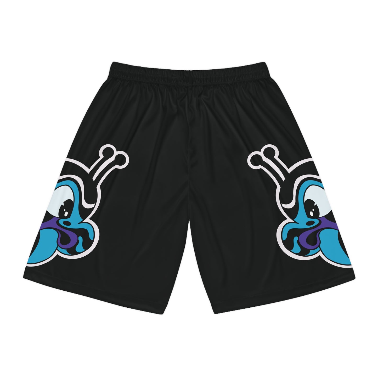 Bee Mascot Basketball Shorts 2.0 (Black)