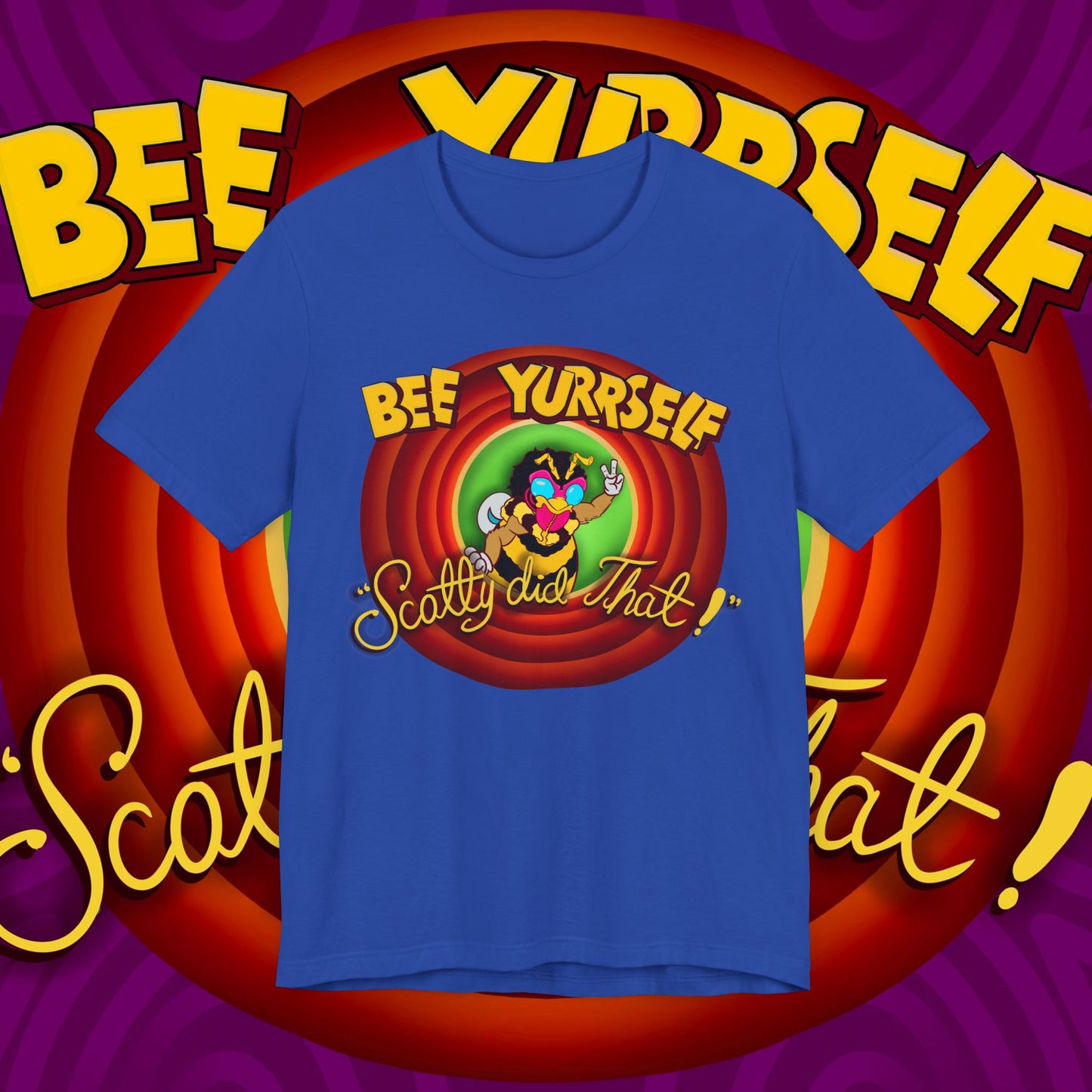 "Bee Looney Tuney" Unisex Short Sleeve Tee