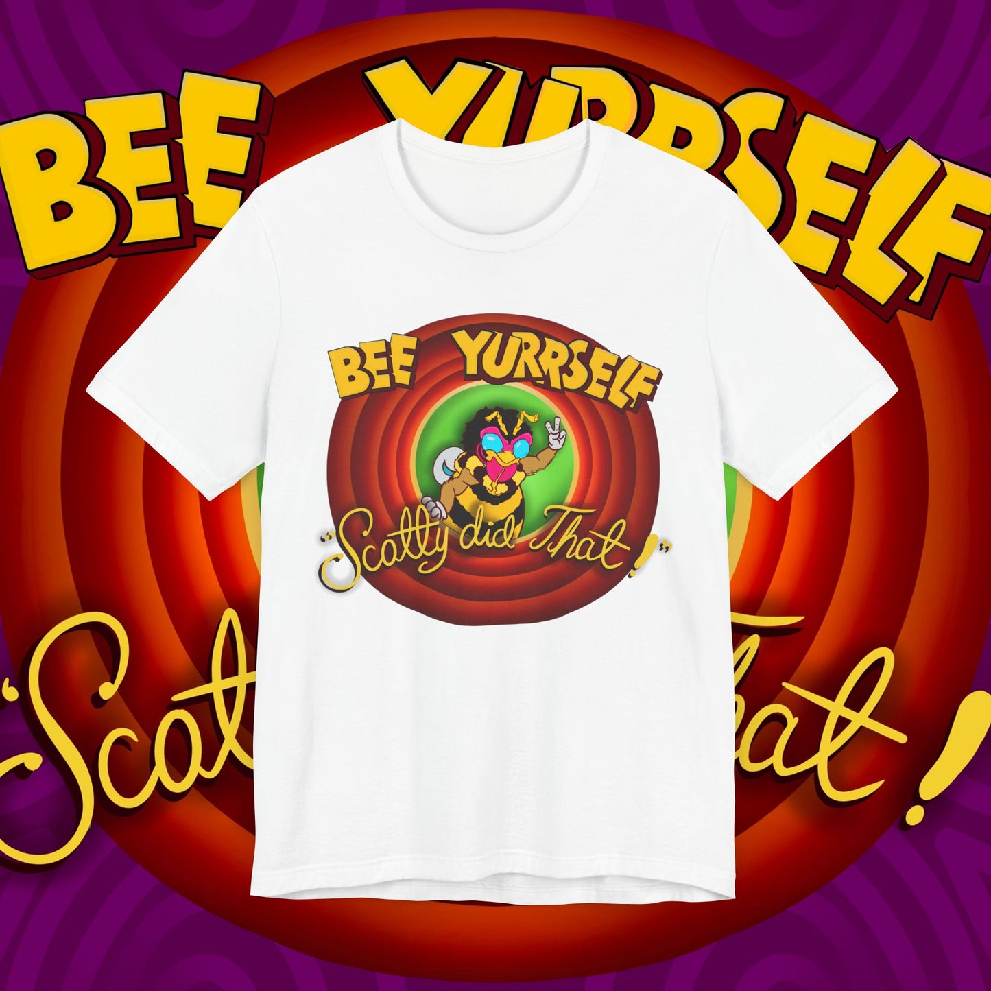 "Bee Looney Tuney" Unisex Short Sleeve Tee