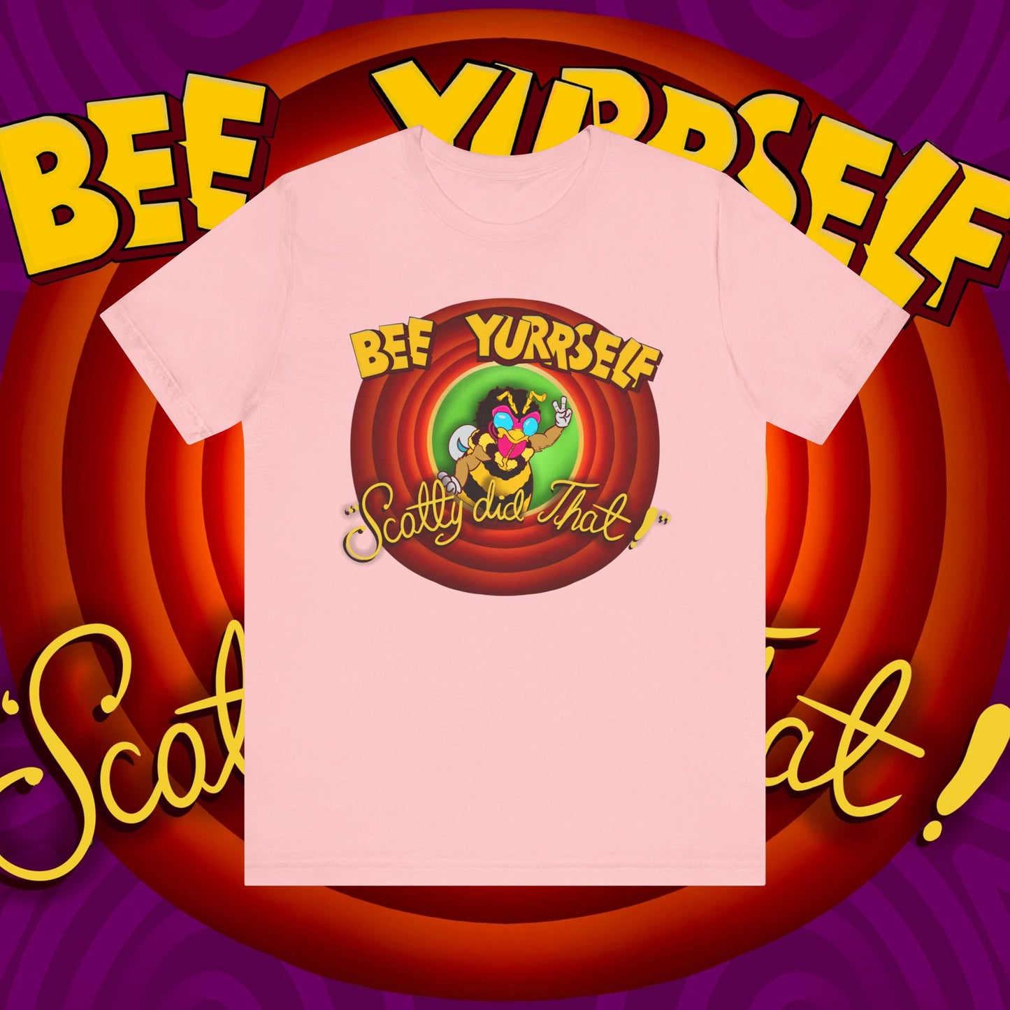 "Bee Looney Tuney" Unisex Short Sleeve Tee