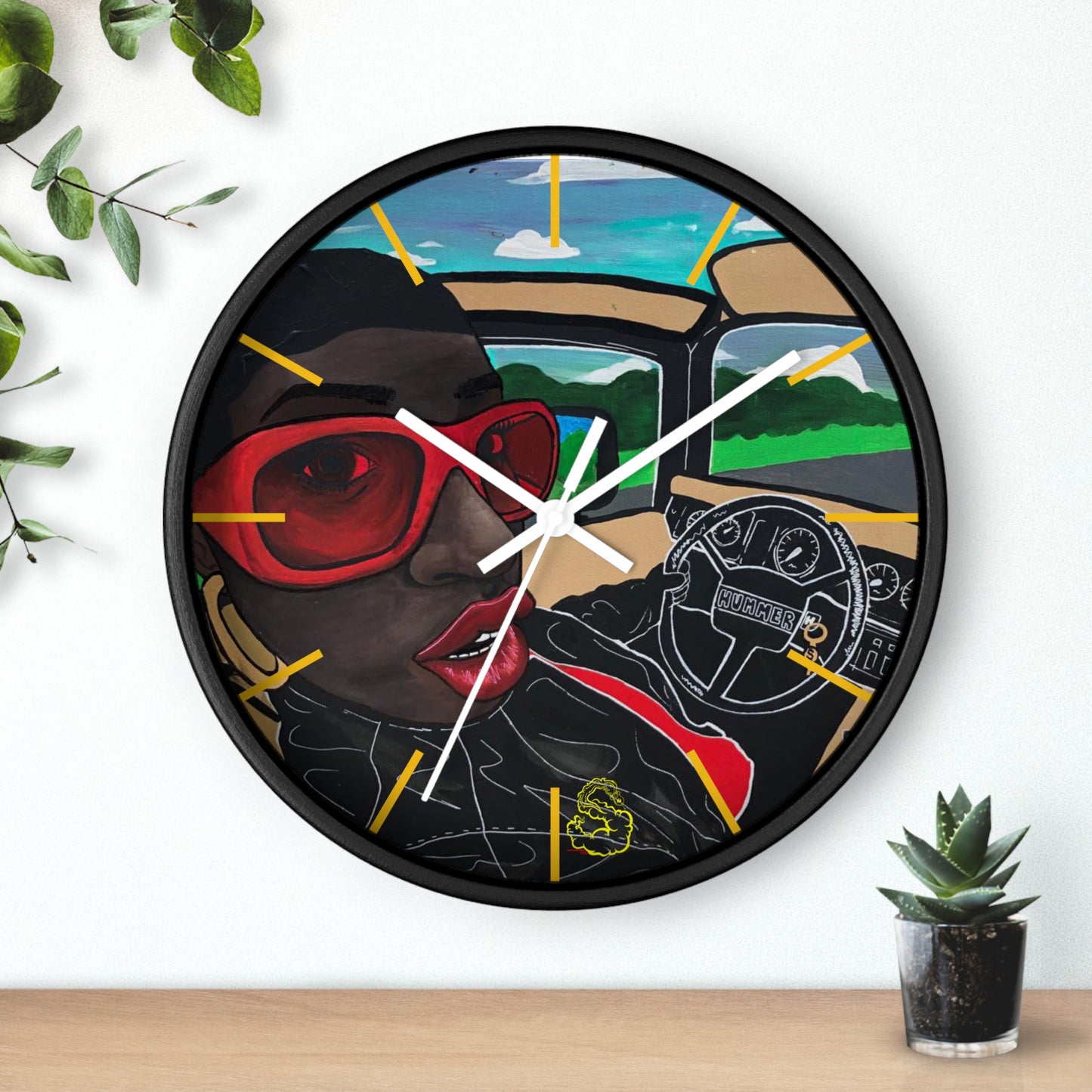 Beep Beep! Missy E. Wall Clock