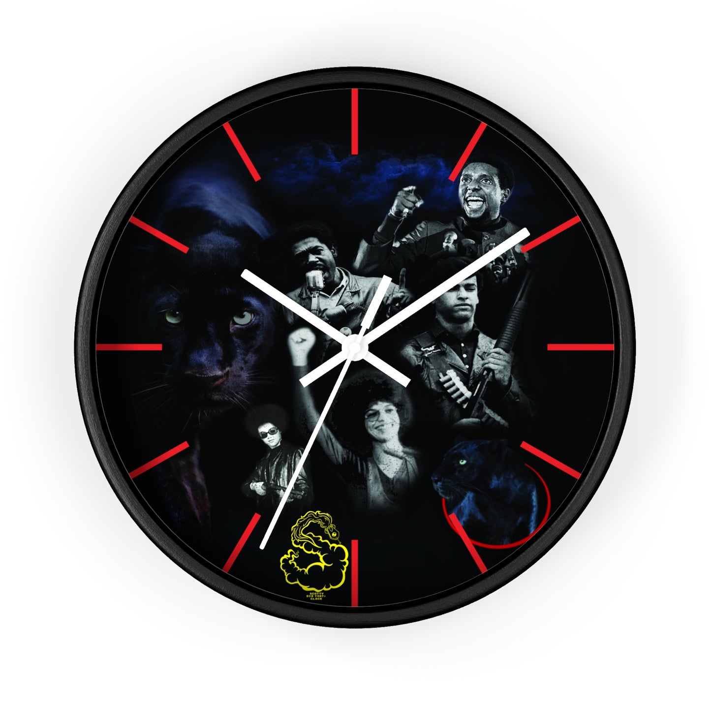All Power To The People Wall clock