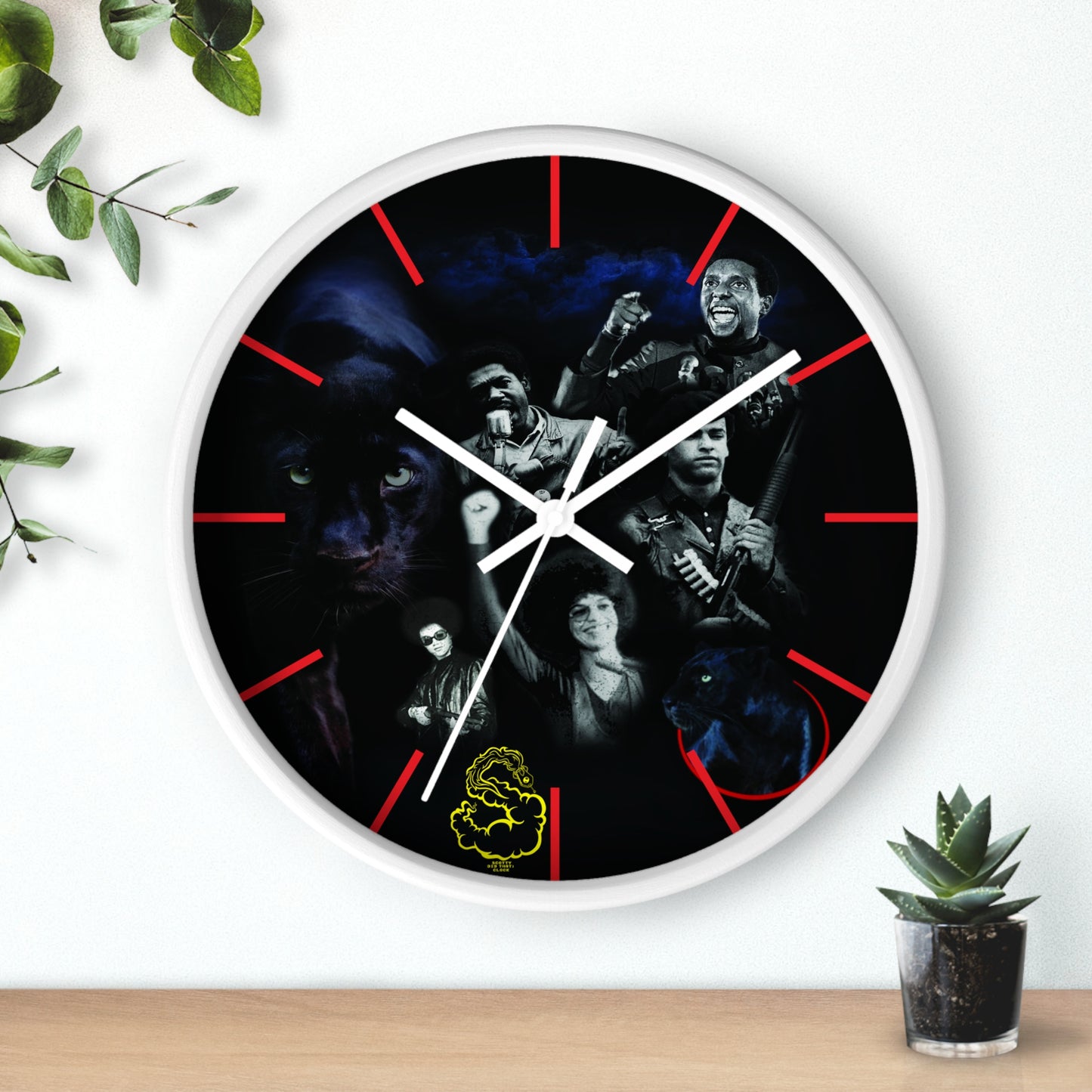 All Power To The People Wall clock