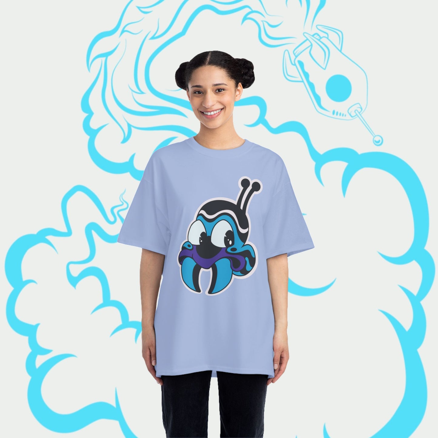 Bee Mascot Oversized Tee