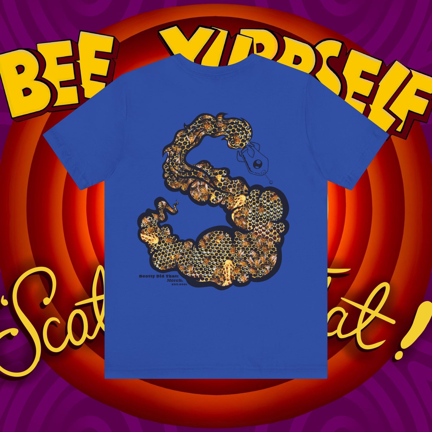 "Bee Looney Tuney" Unisex Short Sleeve Tee