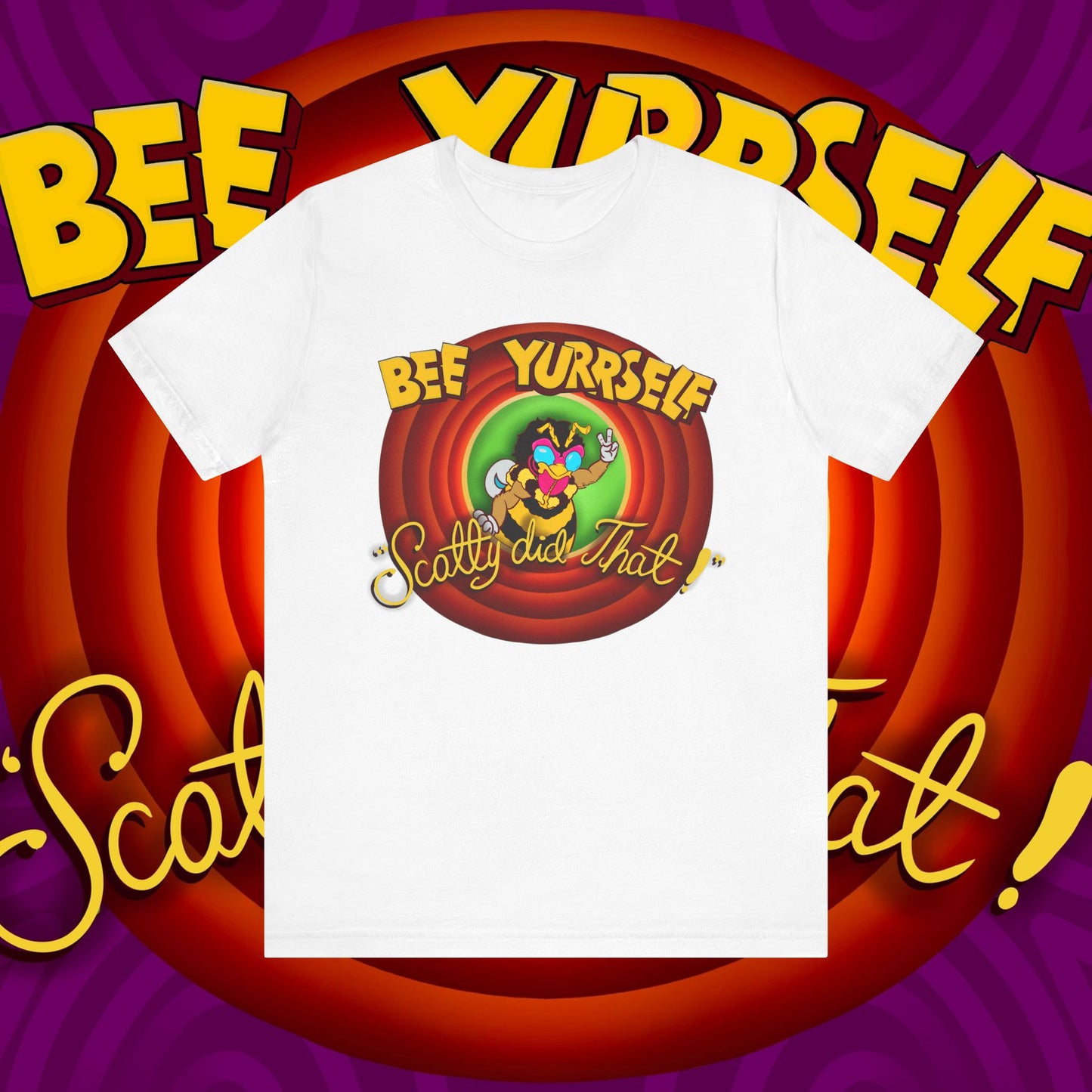 "Bee Looney Tuney" Unisex Short Sleeve Tee