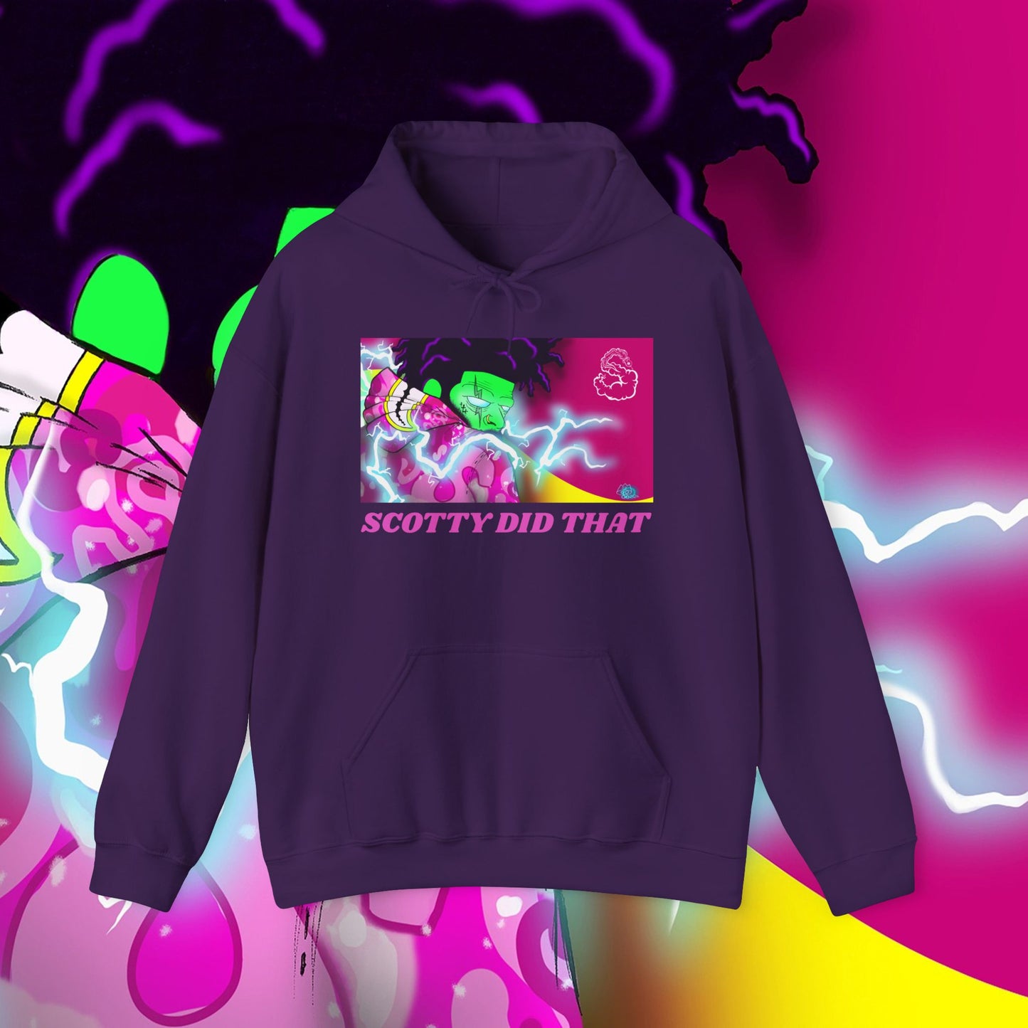 Static Scotty (Heavy) Hooded Sweatshirt