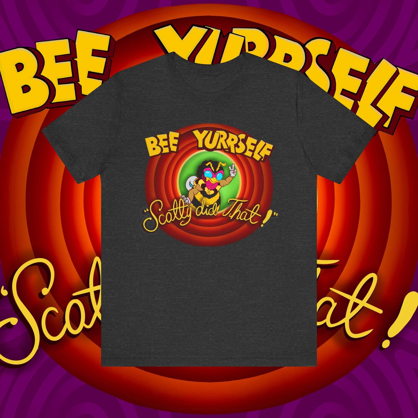 "Bee Looney Tuney" Unisex Short Sleeve Tee