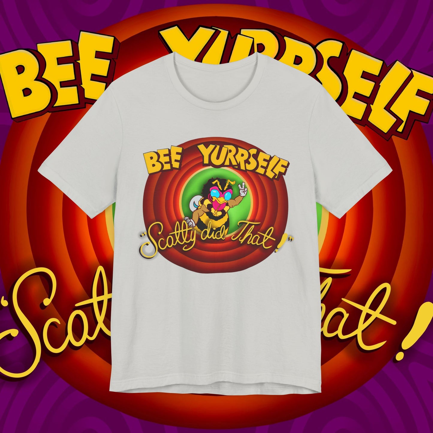 "Bee Looney Tuney" Unisex Short Sleeve Tee