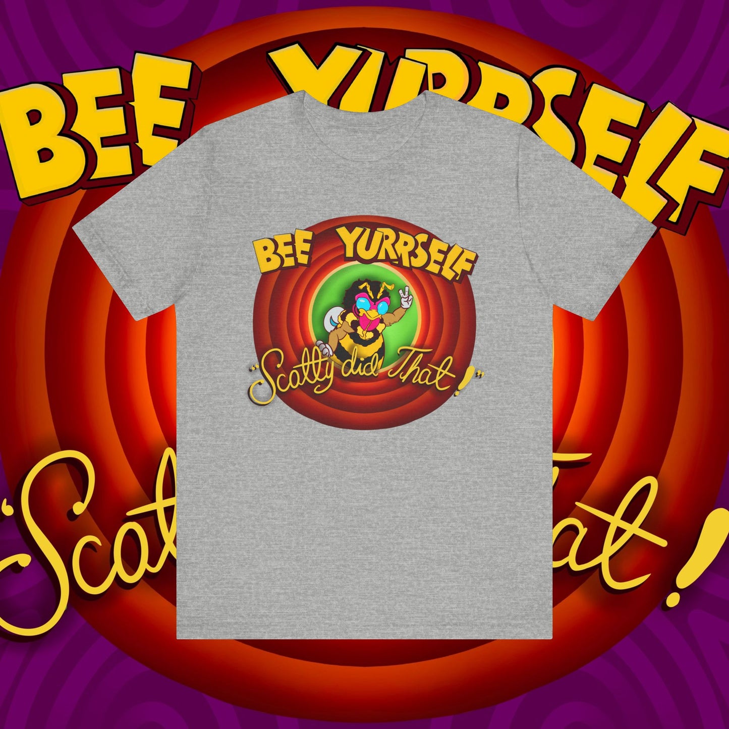"Bee Looney Tuney" Unisex Short Sleeve Tee