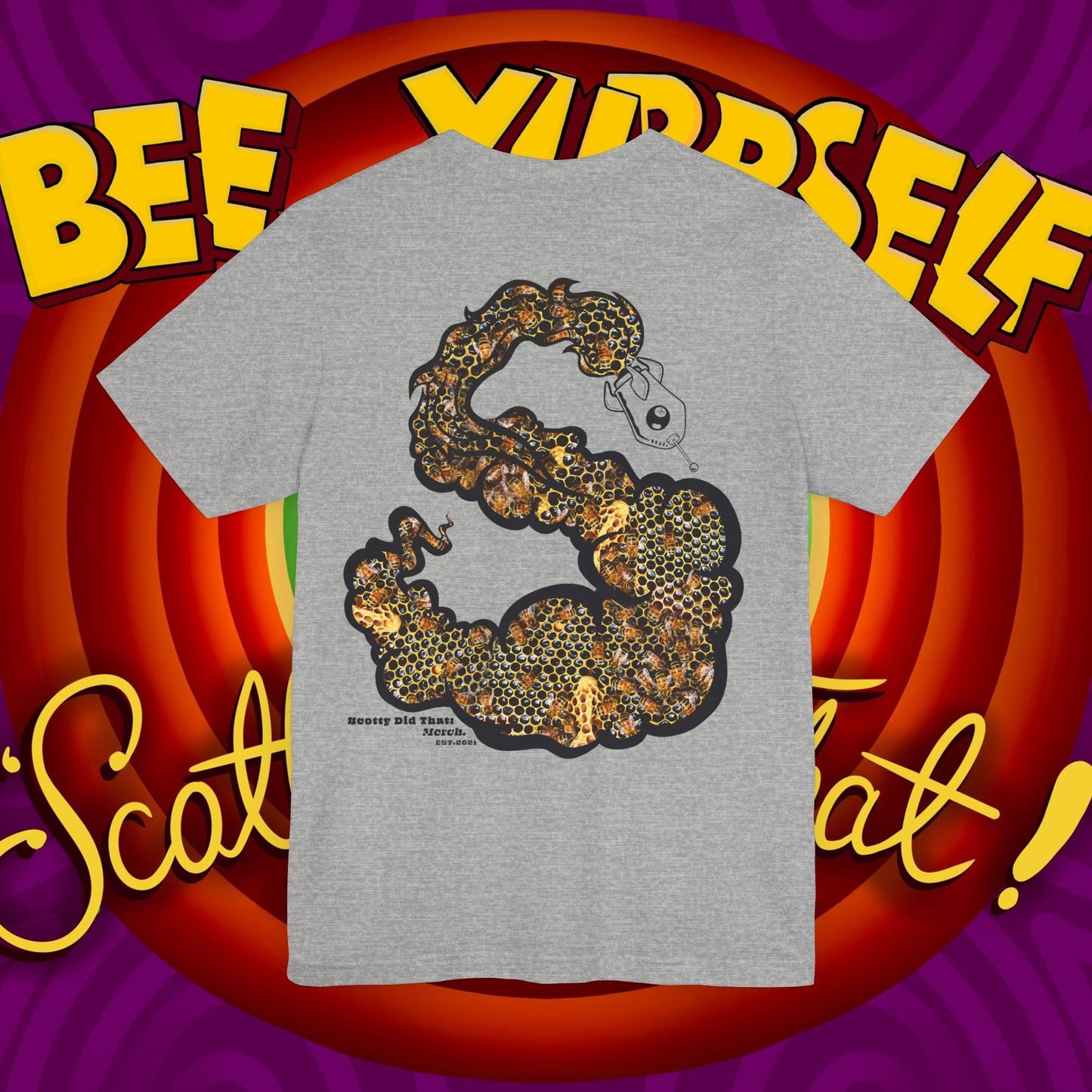 "Bee Looney Tuney" Unisex Short Sleeve Tee