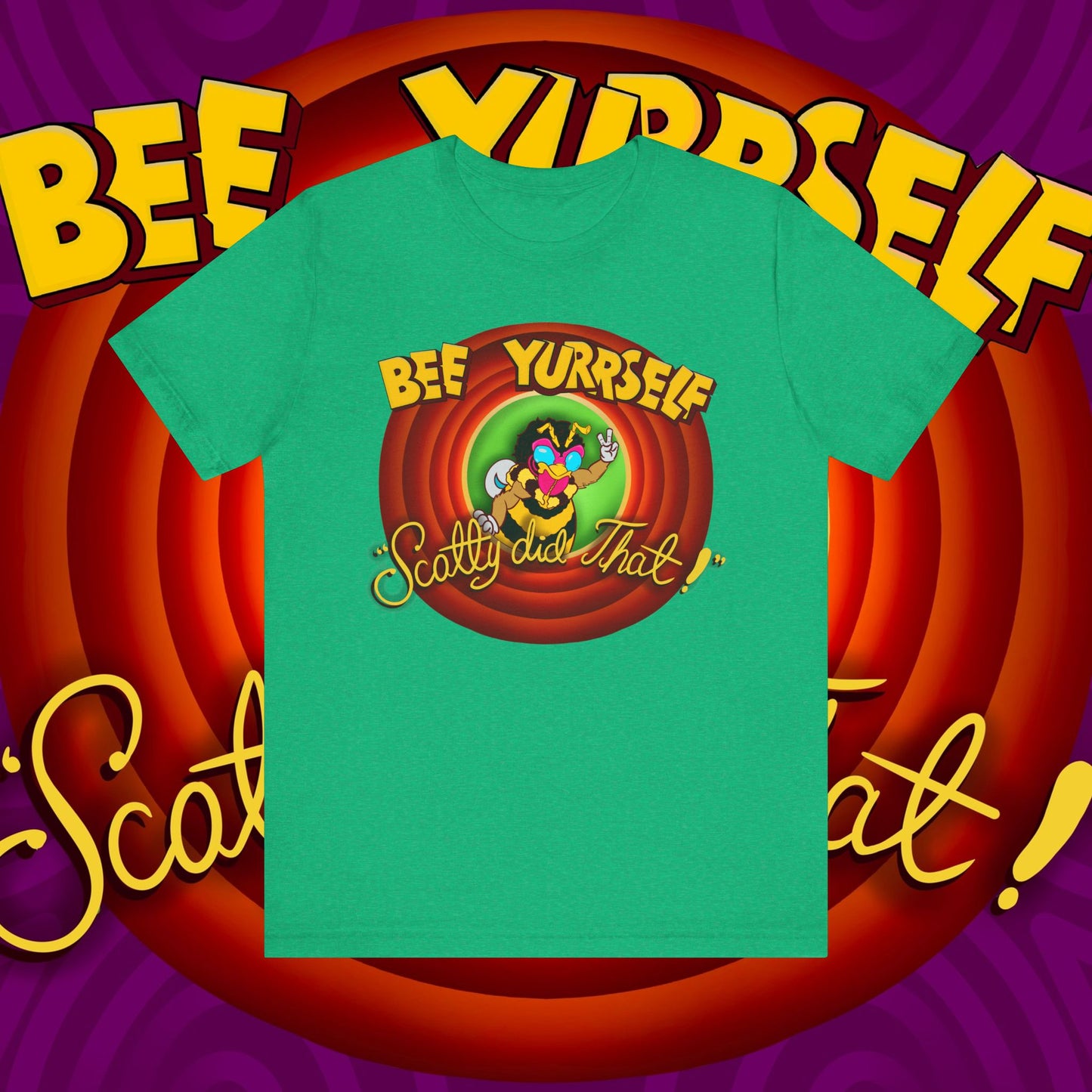 "Bee Looney Tuney" Unisex Short Sleeve Tee