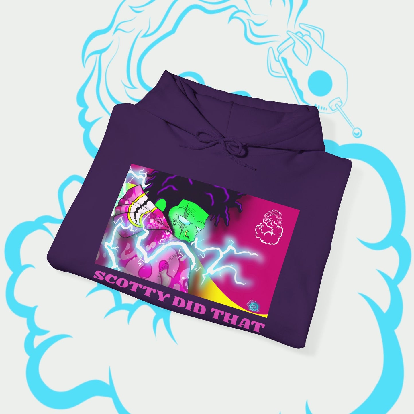 Static Scotty (Heavy) Hooded Sweatshirt